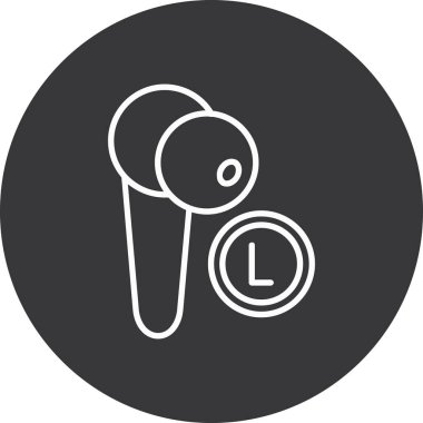 Modern simgenin vektör illüstrasyonu