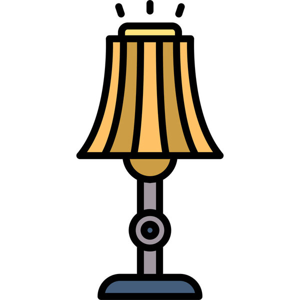 векторная иллюстрация лампы