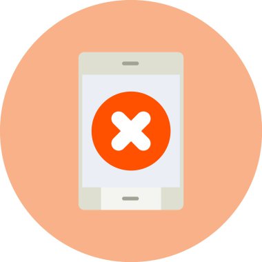 telefon vektör simgesi modern basit