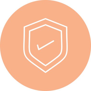 kalkan simgesi, vektör illüstrasyon tasarımı