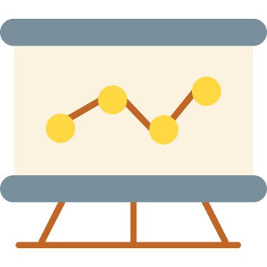 İş grafiği vektör çizim