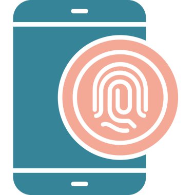 Parmak izinin vektör çizimi