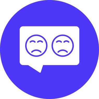 emoji modern simgesinin vektör illüstrasyonu