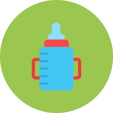 şişe vektör simgesi, modern biçim