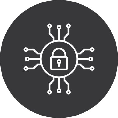 siber güvenlik kilidi simgesi