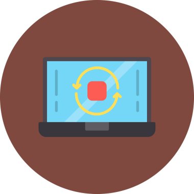 bilgisayar vektör simgesi, modern biçim