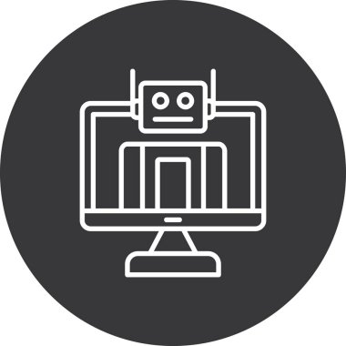 seo modern simgesinin vektör illüstrasyonu