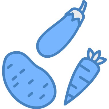 yiyecek meyve sebze simgesi Ana hatları biçiminde