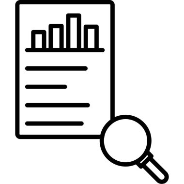 iş ve ofis simgesi vektör illüstrasyonu