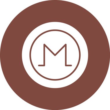 Para para simgesi, vektör illüstrasyonu