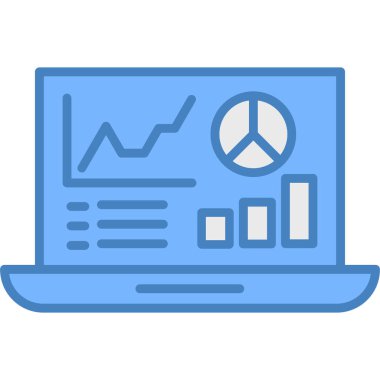 Çizelge. Web simgesi basit illüstrasyon