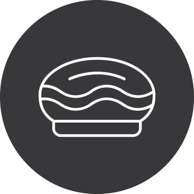 Gıda simgesinin vektör illüstrasyonu