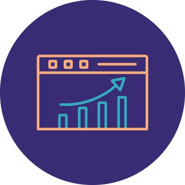 Modern dizüstü bilgisayarın vektör çizimi