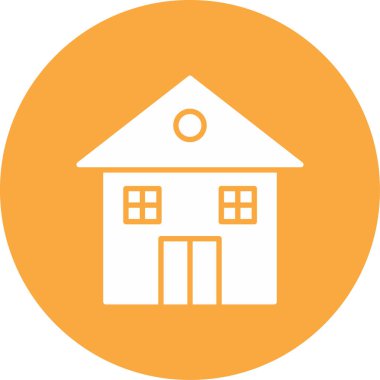 Ev simgesi vektör illüstrasyonu