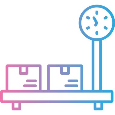 Otel simgesi, vektör illüstrasyonu