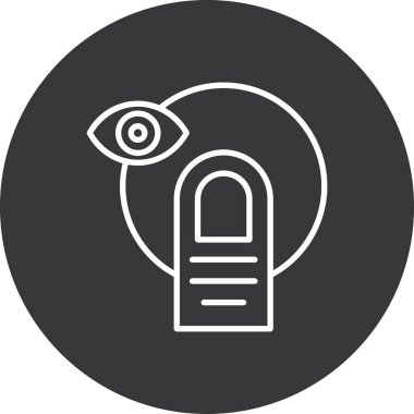 Kuş simgesinin vektör illüstrasyonu