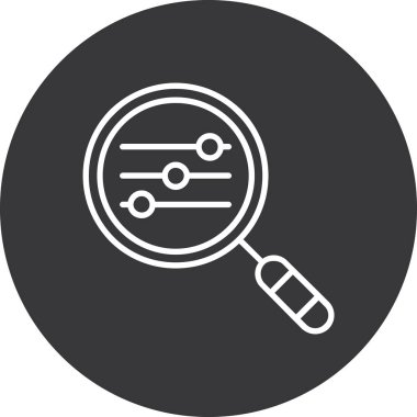 Modern simgenin vektör illüstrasyonu