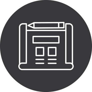 vektör Takvimi Simgesi illüstrasyonu