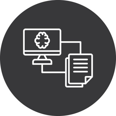 seo modern simgesinin vektör illüstrasyonu