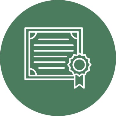 Eğitim simgesinin vektör illüstrasyonu