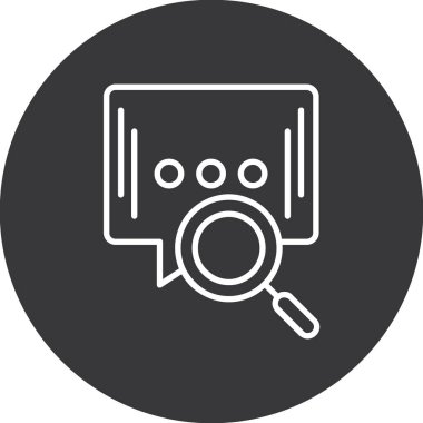 seo modern simgesinin vektör illüstrasyonu