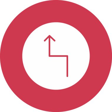 Ok simgesi. Basit resimleme