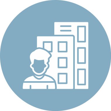 İnsan simgesinin vektör illüstrasyonu