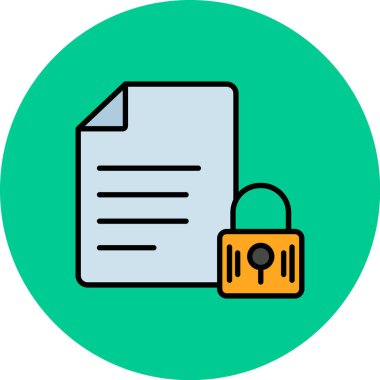 Dosya vektör simgesi modern basit vektör illüstrasyonu