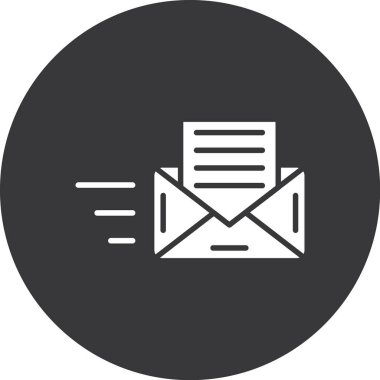 E- posta simgesi vektör illüstrasyonu