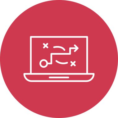 seo modern simgesinin vektör illüstrasyonu