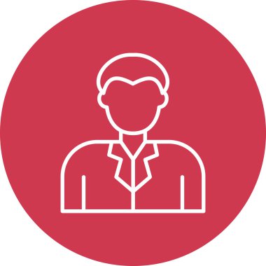 İş adamının vektör illüstrasyonu