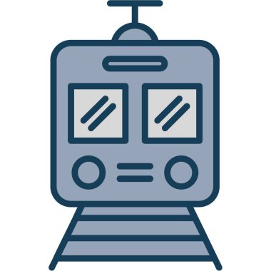 tren vektör simgesi