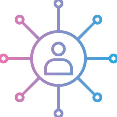 seo modern simgesinin vektör illüstrasyonu