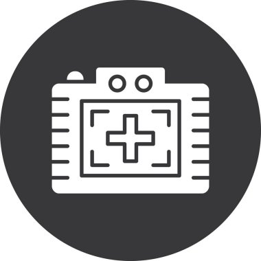 Video oyunu konsolu simgesi, basit tasarım