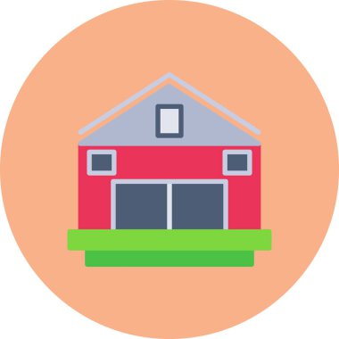 ev evi vektör illüstrasyonu oluşturuluyor