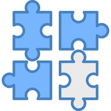 Bulmaca vektör resimleme arkaplanı