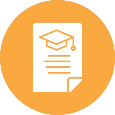 Eğitim simgesinin vektör illüstrasyonu