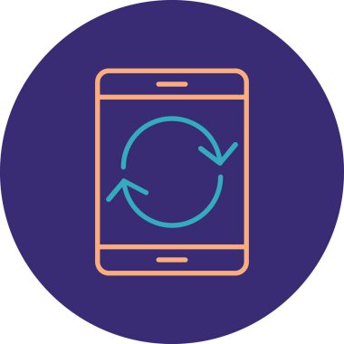 seo modern simgesinin vektör illüstrasyonu