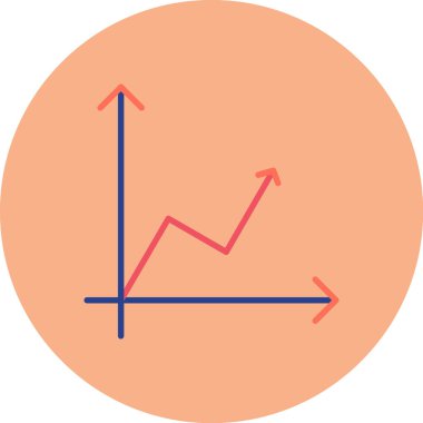 pasta grafiği vektör çizim.