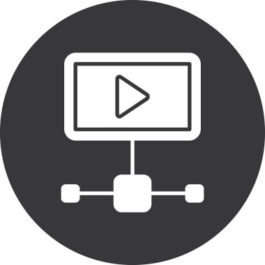 Çalma işareti simgesinin vektör illüstrasyonu