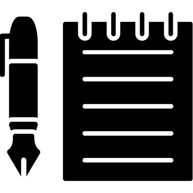 kalem, kalem ve kalem simgeleri.