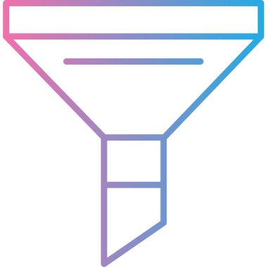 Simge vektör çizim huni