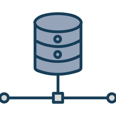 sunucu vektör simgesi düzenlenebilir