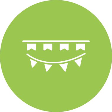 parti vektör simgesi tasarımı