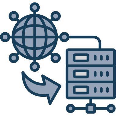 ağ paylaşımı. Basit resimleme