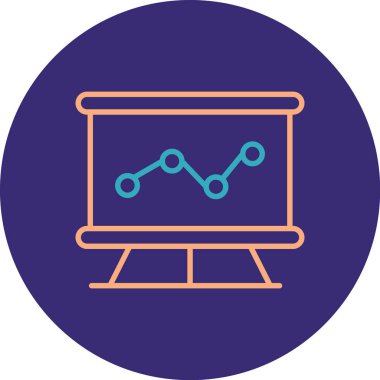 Grafik. Web simgesi basit illüstrasyon