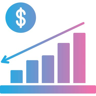 dolar işareti ile ok