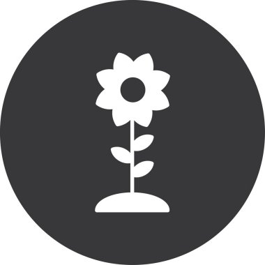 Çiçeğin vektör illüstrasyonu