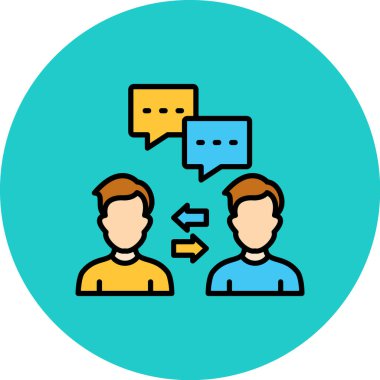 iş simgesi vektör illüstrasyonu