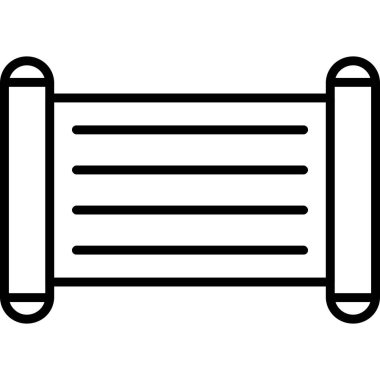 belge simgesi, vektör çizimi